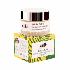 Auli First Absorbing Mattifying Sunscreen 30++ - Damn, Sun, Organic  Harmful Chemical Free 60GM