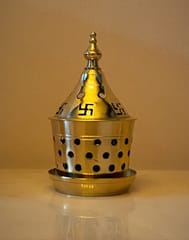 Brass Oil Lamp (4.5")