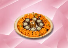 Mayur Puja Agarbatti 4 fragrance pack (PO4) and Panchgavya Diya with pure Cowmilk (1Box - 9pieces)