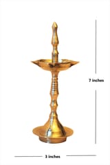 Brass Panch Deepak (Set of 2)