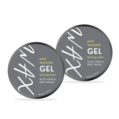Post Wax Gel with Musk for After Waxing Hydration | Men Essentials Combo Pack - 50 Gm Each