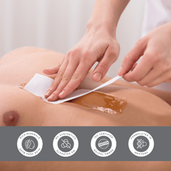 Post Wax Gel with Musk for After Waxing Hydration | Men Essentials Combo Pack - 50 Gm Each