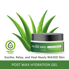 Post Wax Gel with Green Tea for After Waxing Hydration | Men & Women Combo Pack - 50 Gm Each