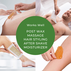 Post Wax Gel with Green Tea for After Waxing Hydration | Men & Women Combo Pack - 50 Gm Each