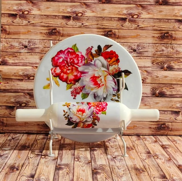 Designer Marble Chakla Belan - 1