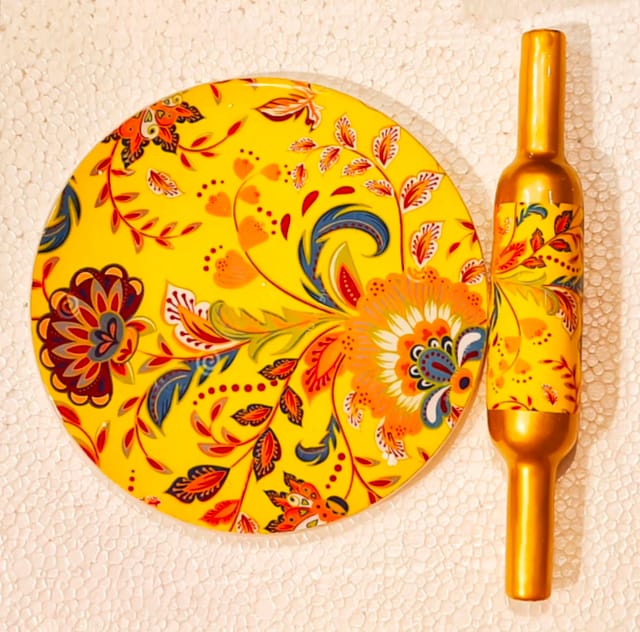 Designer Marble Chakla Belan - 8
